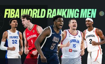 فیبا سیستم رنکینگ جهانی بسکتبال را تغییر داد